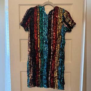 NWT Mi ami Multicolor Sequin Mini Dress